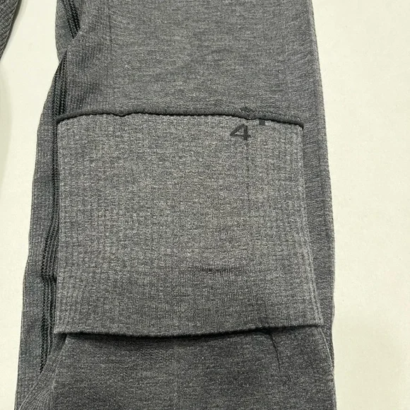 Lululemon Women’s Leggings Full Length  Size 4 Gray Yoga Running - Picture 3 of 10